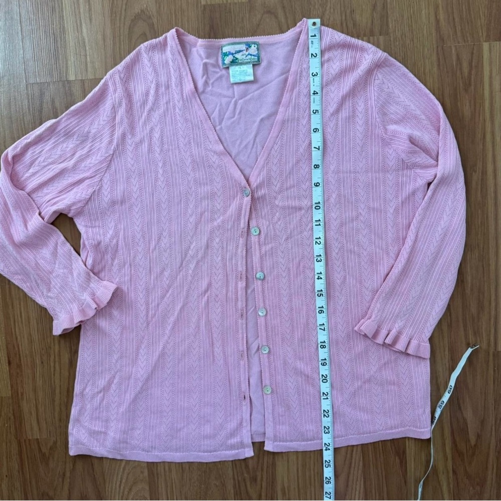 Adorable vintage pink cardigan - Picture 5 of 6